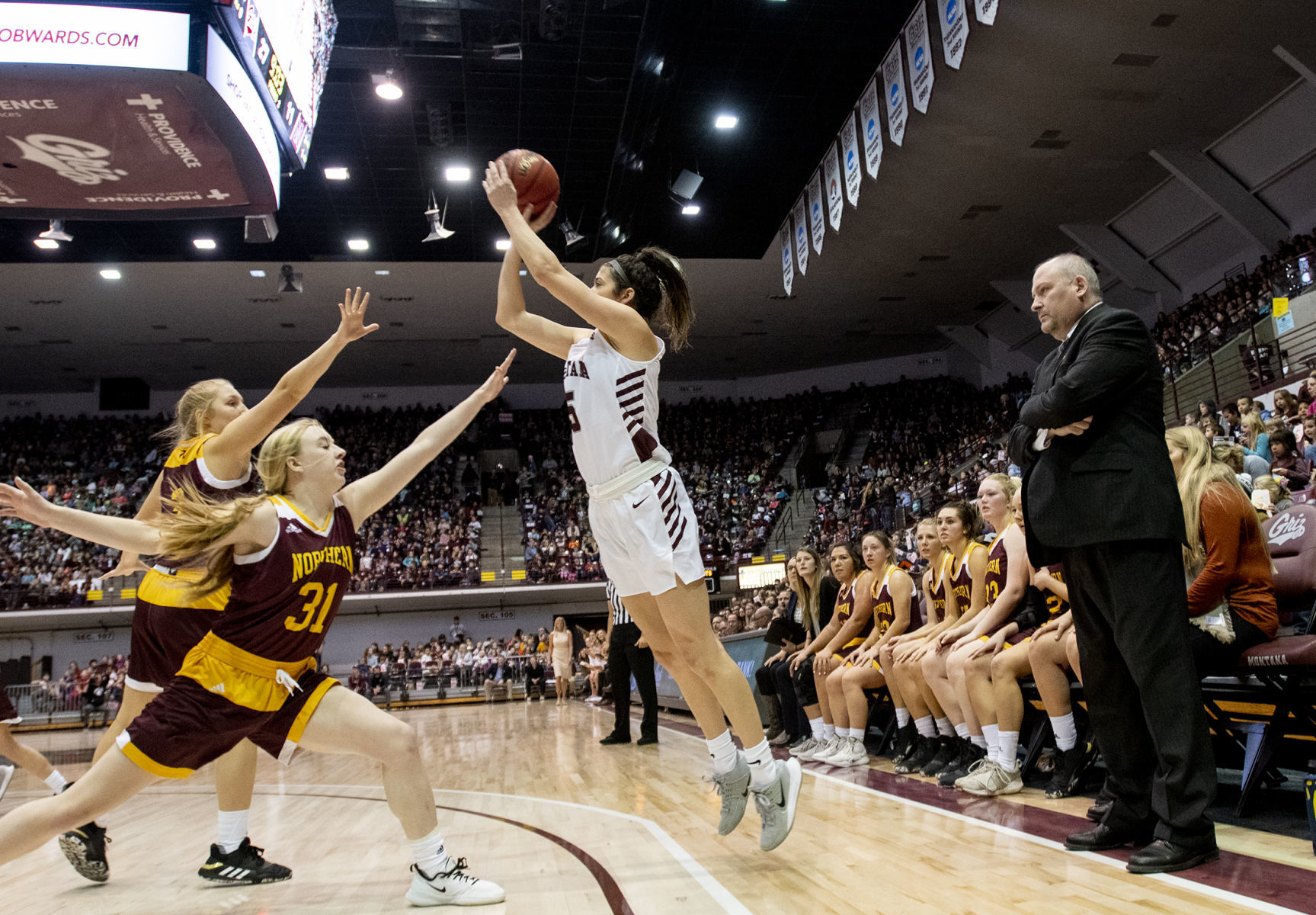 Lady Griz vs. N MSU 10